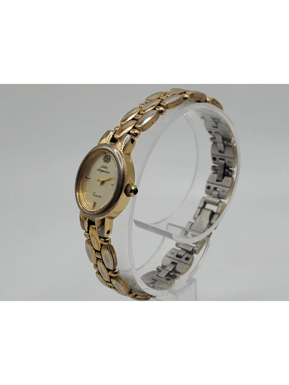 Jules Jurgensen Quartz Watch Women 16mm For Parts Or Repair